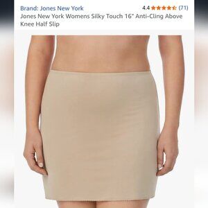 Jones New York Women's Cream Skirt Slip - S NWT